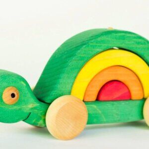 Wood Turtle Toys